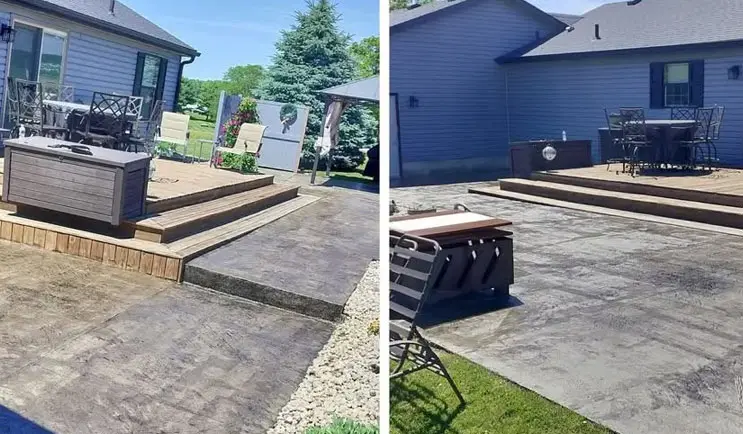 concrete-sealing Concrete Sealing of a patio